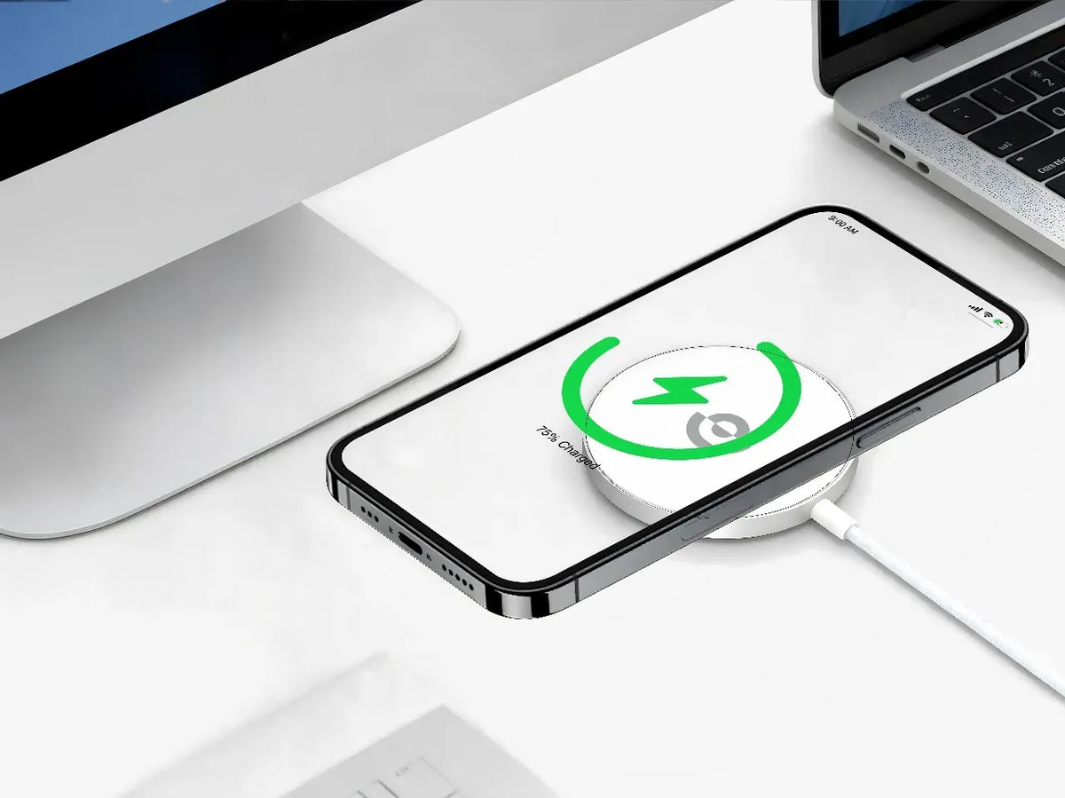 Powerology Magnova 25w MagSafe Charging Pad Black – image 2
