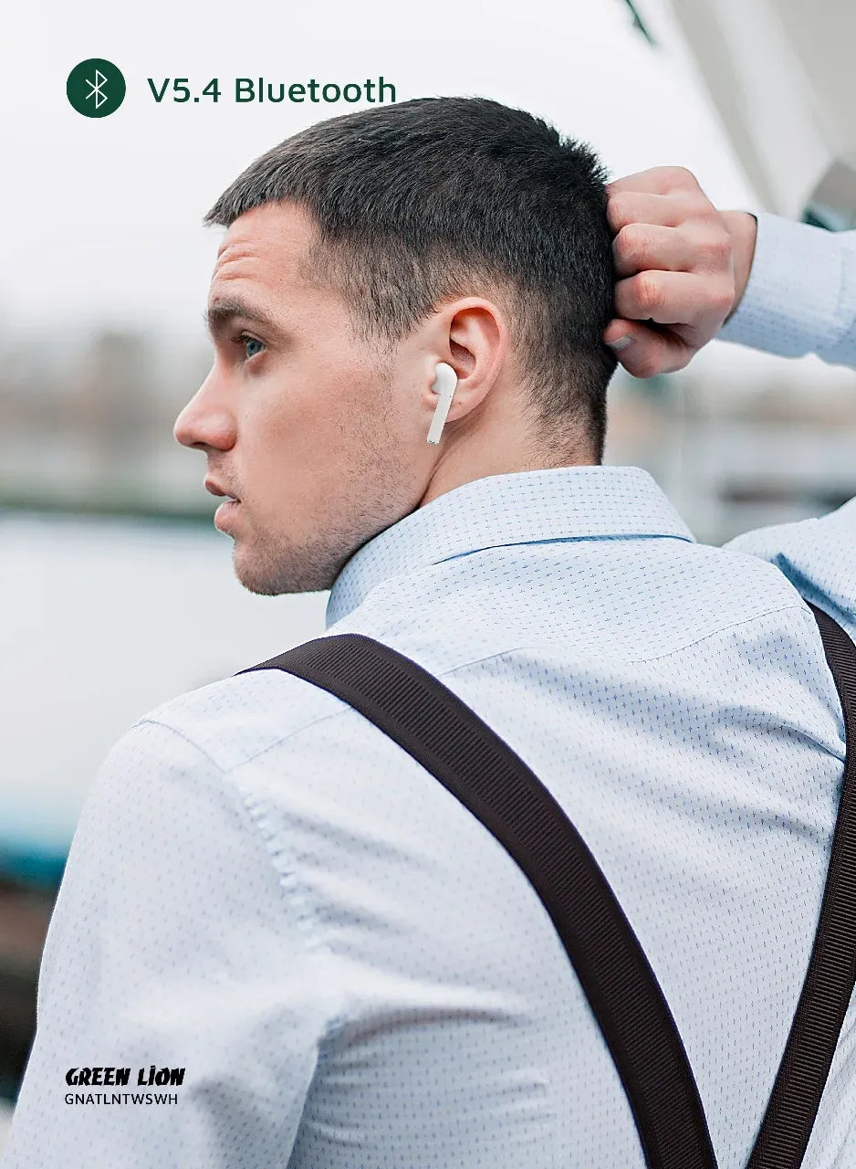 Green Lion Atlanta True Wireless Earbuds - White – image 10