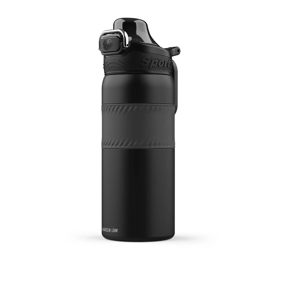 Green Lion Athlete Thermal Bottle - Black – image 2