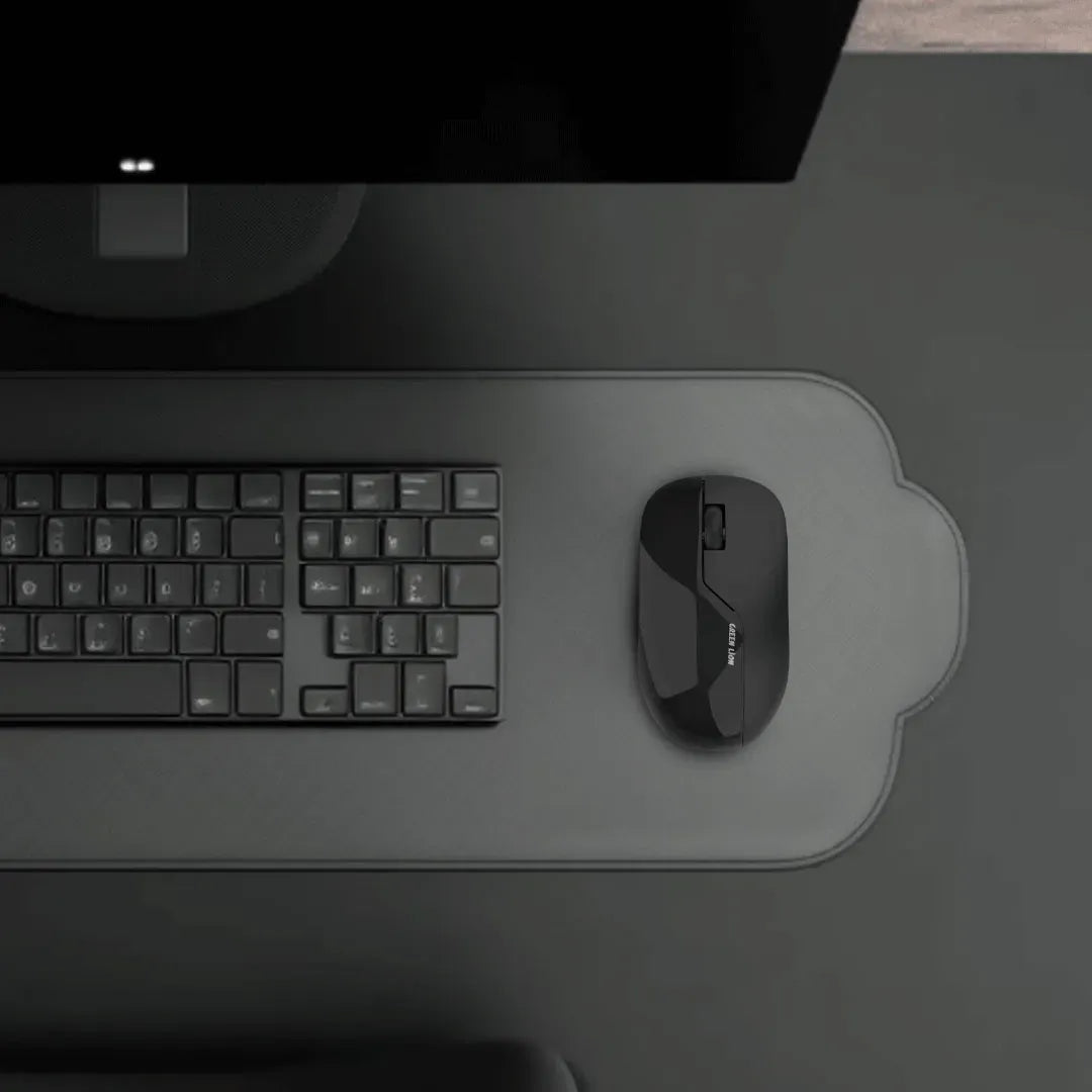 Green Lion G 730 Wireless Mouse - Black