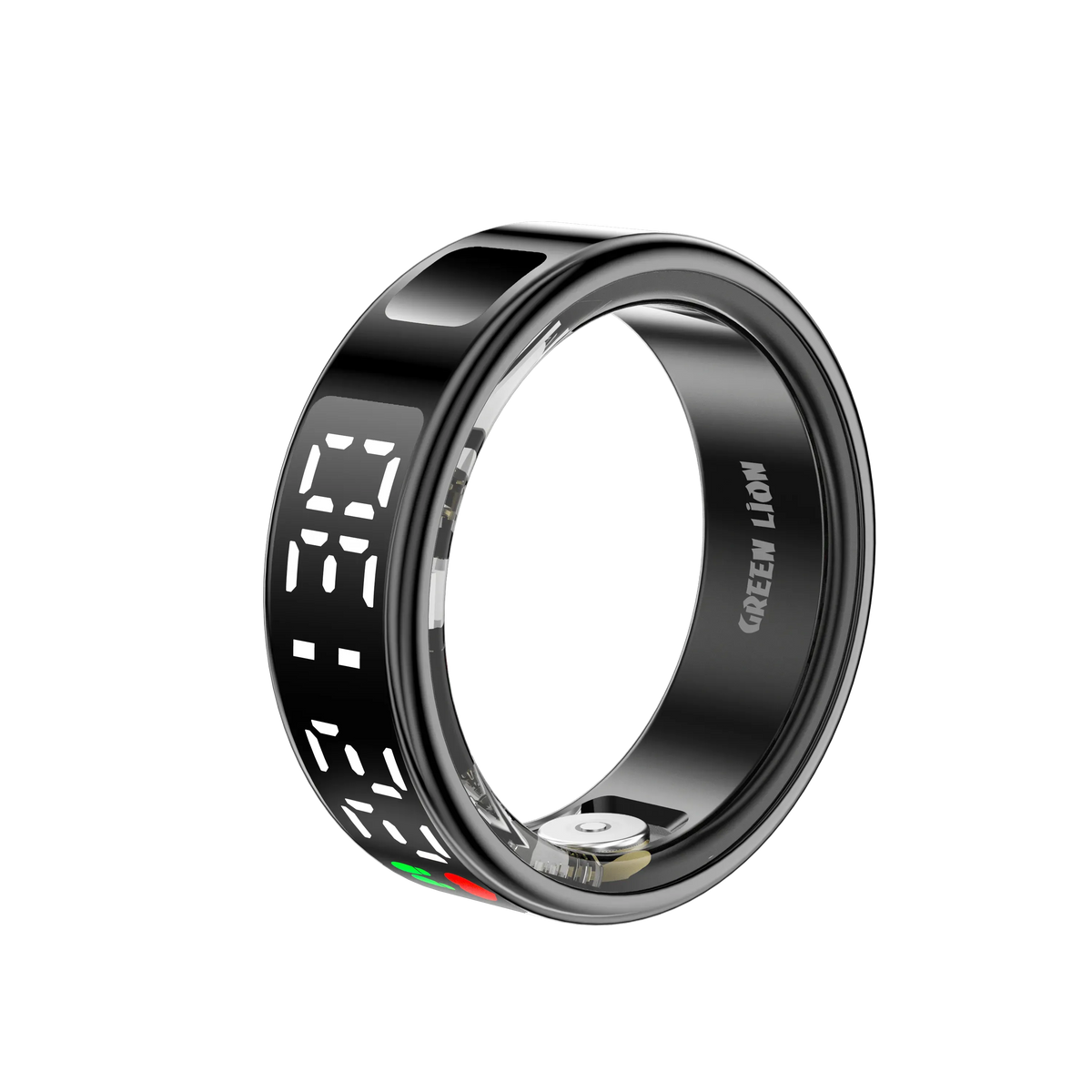 Green Lion Smart Ring Pro With Digital Display - Black – image 4