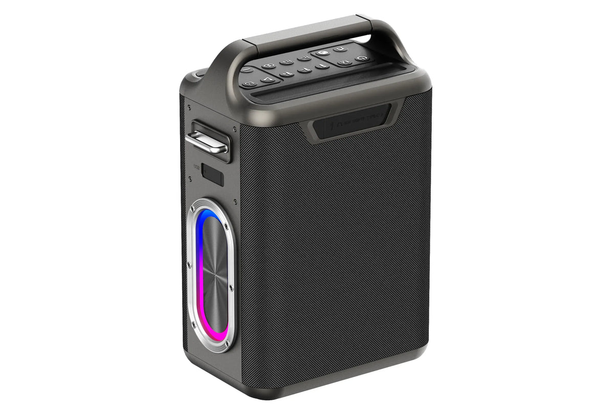 Powerology Karaoke Party Speaker Silver – image 6