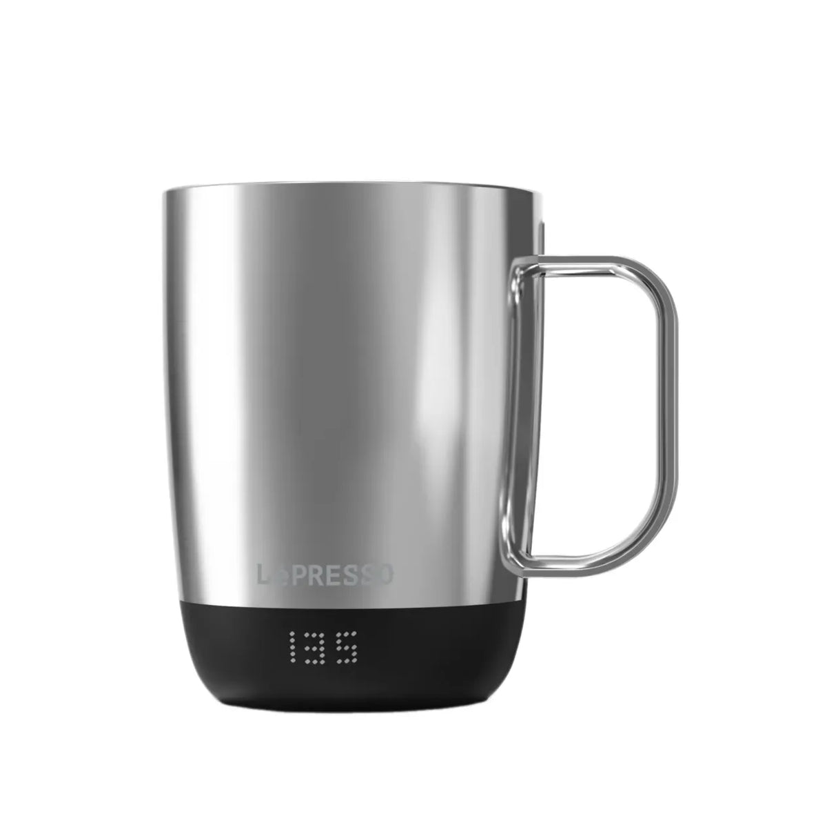 Lepresso Aurelio Ceramic Mug with Temperature Control Base - Silver – image 4