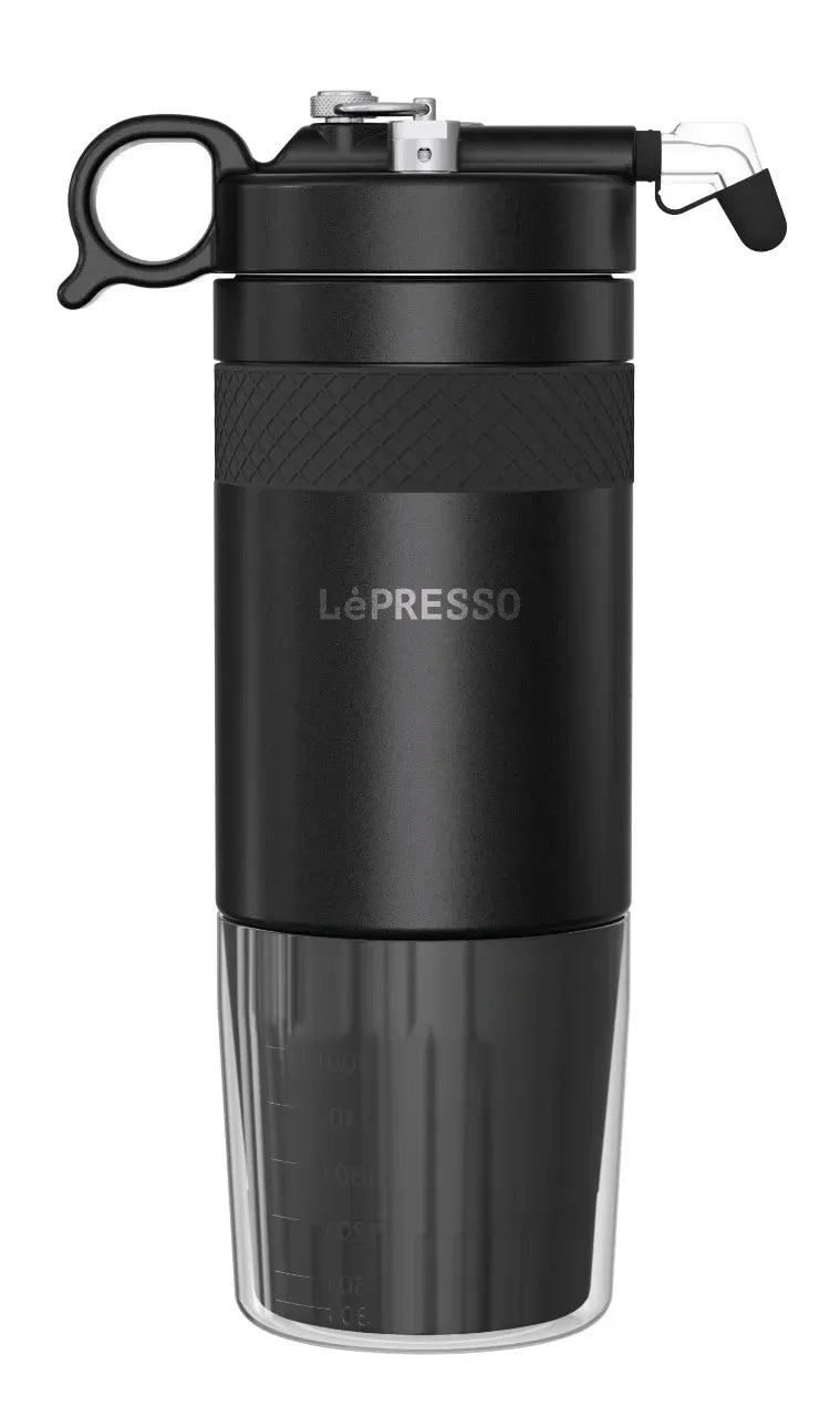 LePresso Nitro Cremeus Nitro Cold Brew Coffee Maker with Pressure Gauge Black – image 4
