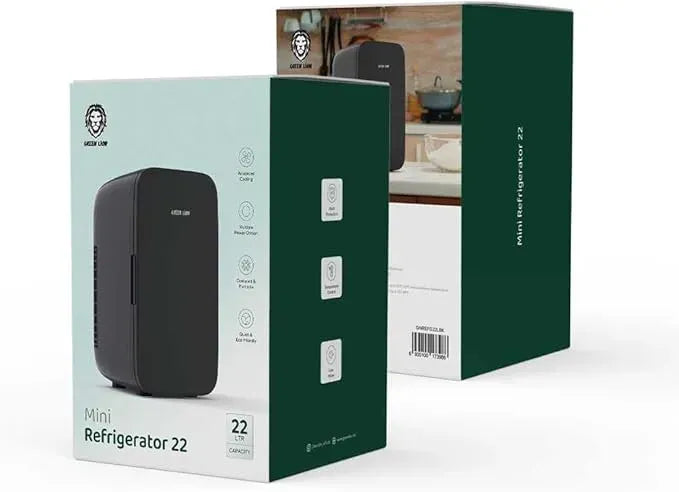 Green Lion Mini Refrigerator 22 - Black – image 4