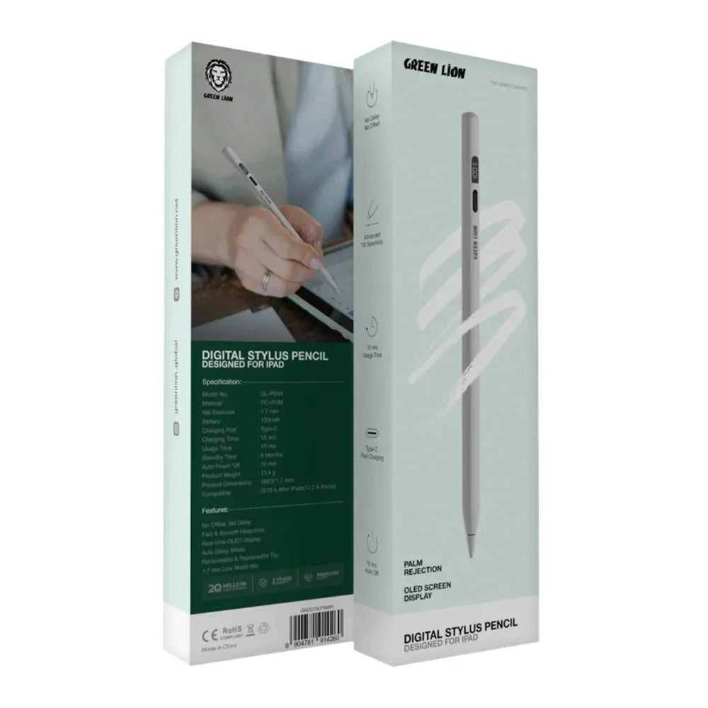 Green Lion Digital Stylus Pencil White – image 4