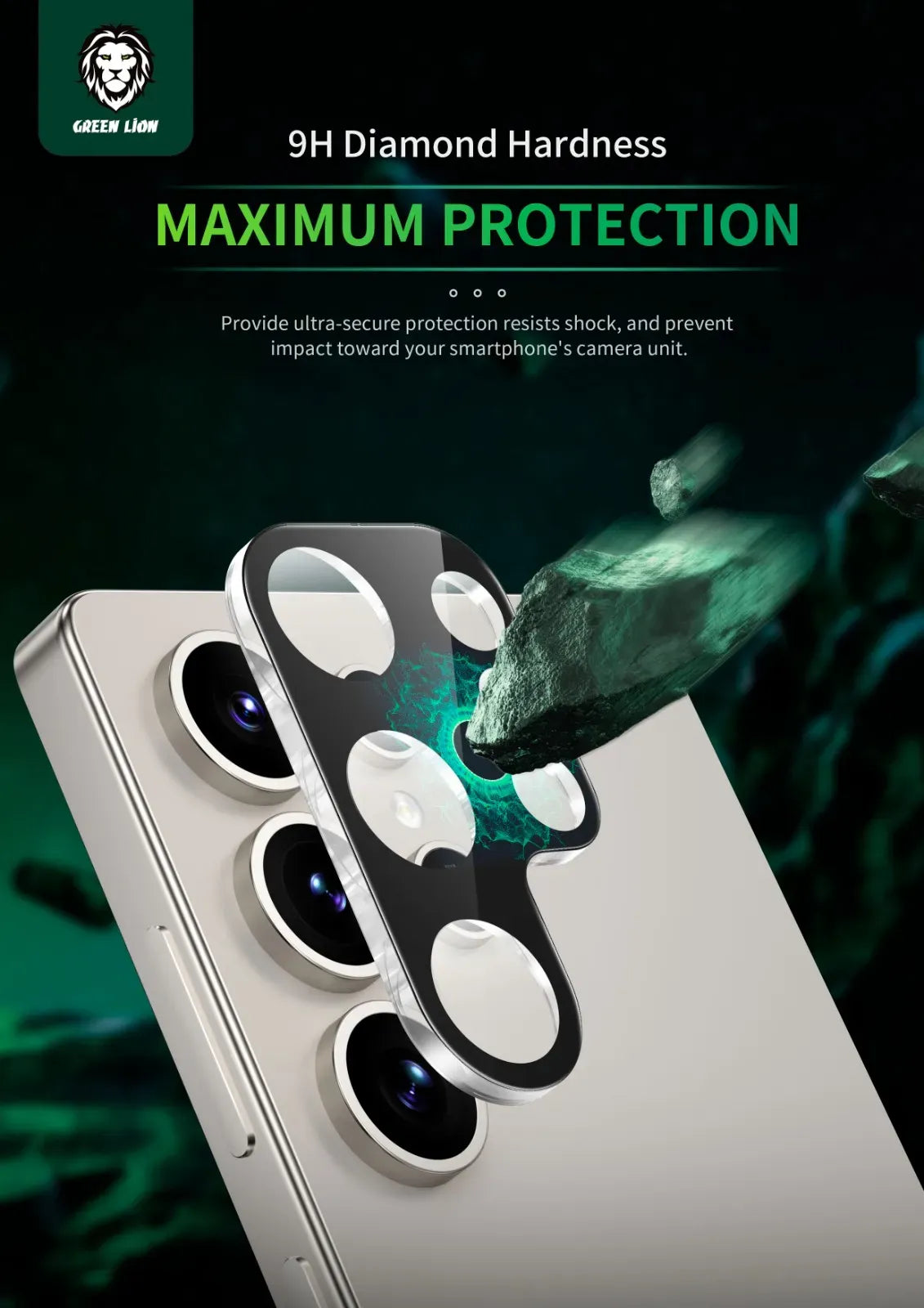 Green Lion Acrylic Lens Protector - Black – image 3