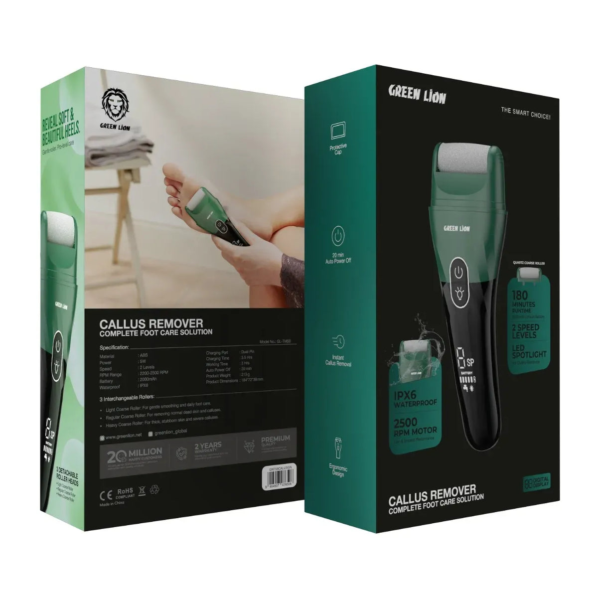 Green Lion Callus Remover Green – image 10