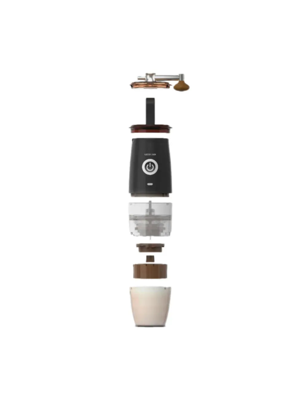 Green Lion Portable Coffee Grinder Black – image 9
