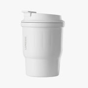 LePresso Insulated Tumbler Hot & Cold Drinks - White