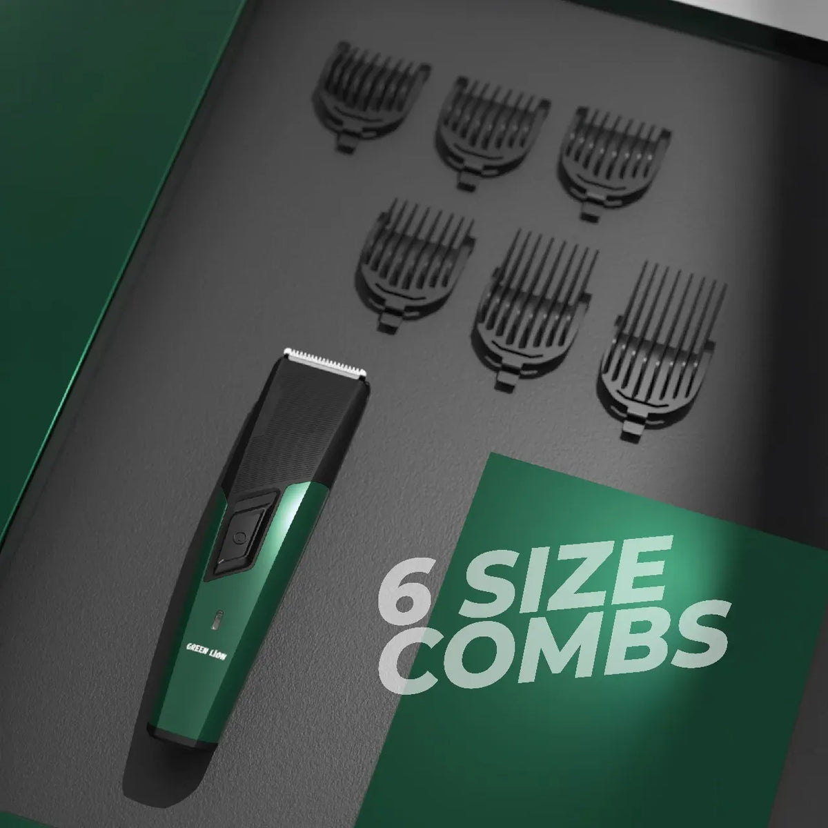 Green Lion Trim Flex Hair Trimmer Green Black – image 3