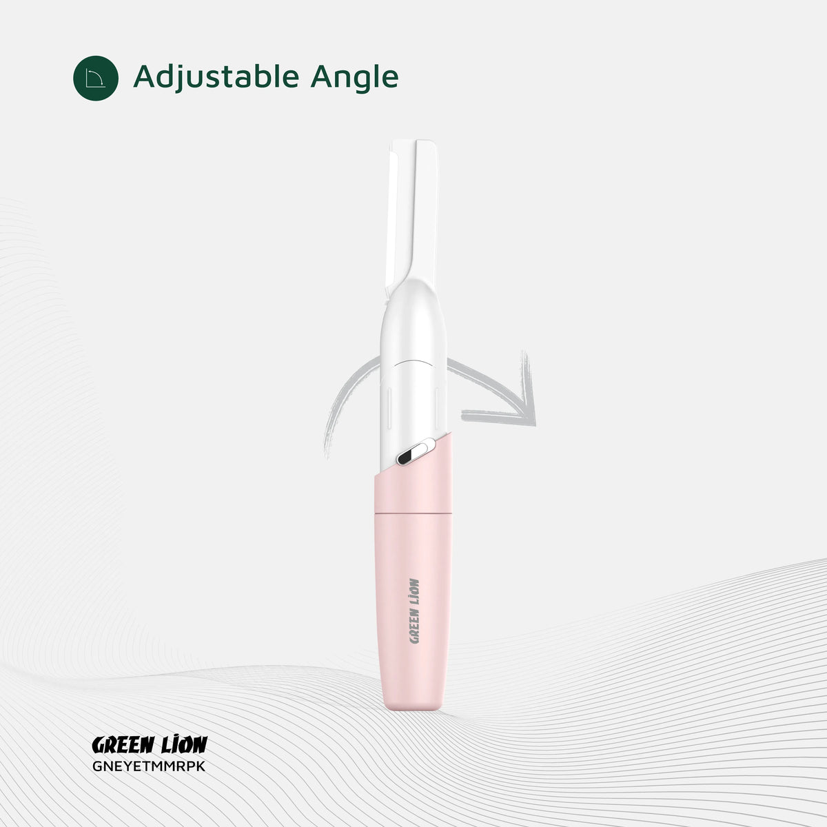 Green Lion Eyebrow Hair Trimmer Pink – image 7