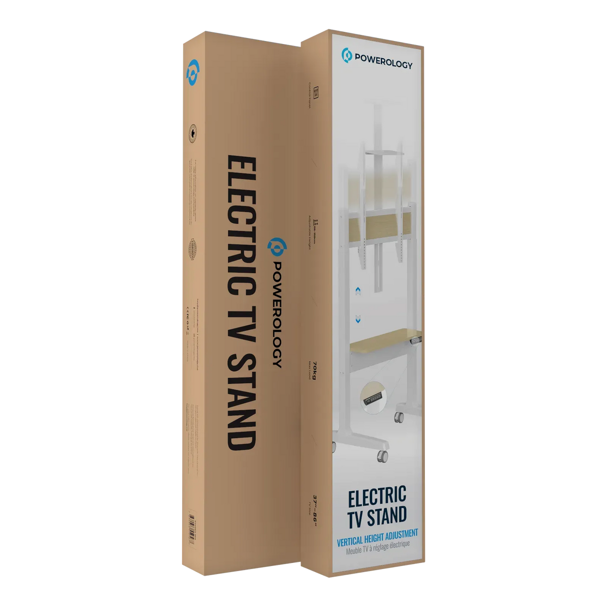 Powerology Electric TVStand - White – image 2