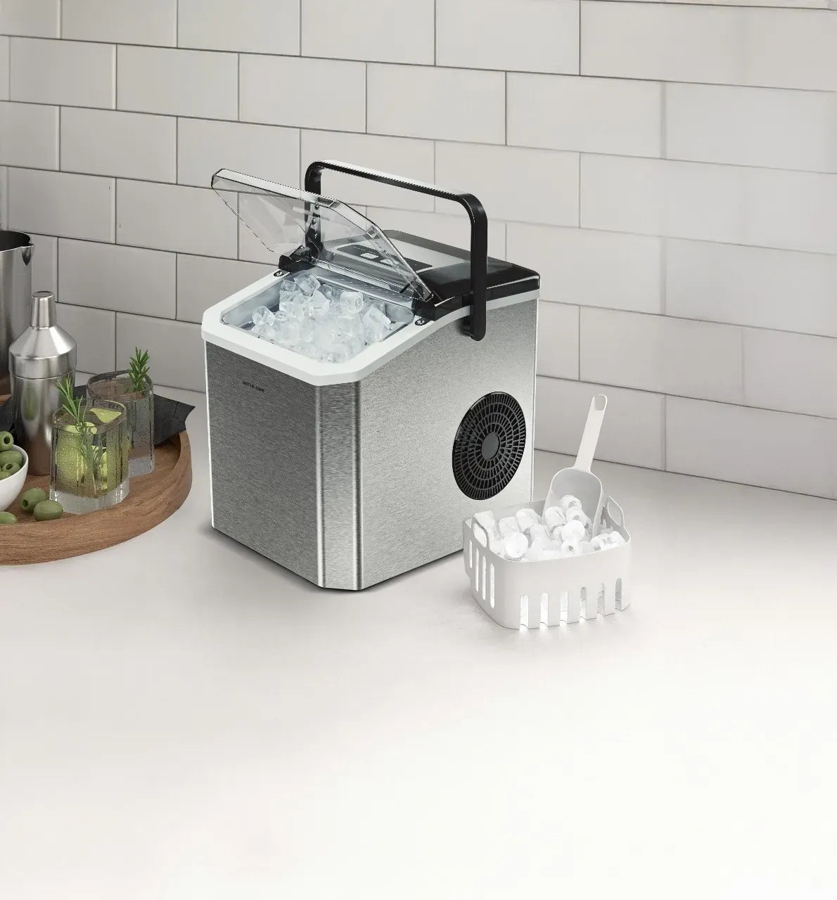 Green Lion Instant Ice Mate Ice Maker 130 W 1.5 L - Gray – image 4