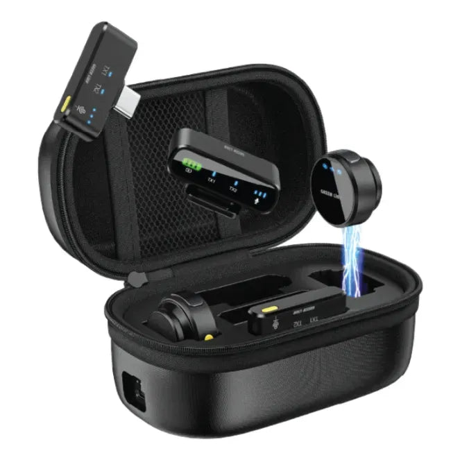 Green Lion Gm 85x 3 in 1 Wireless Microphone Black – image 2