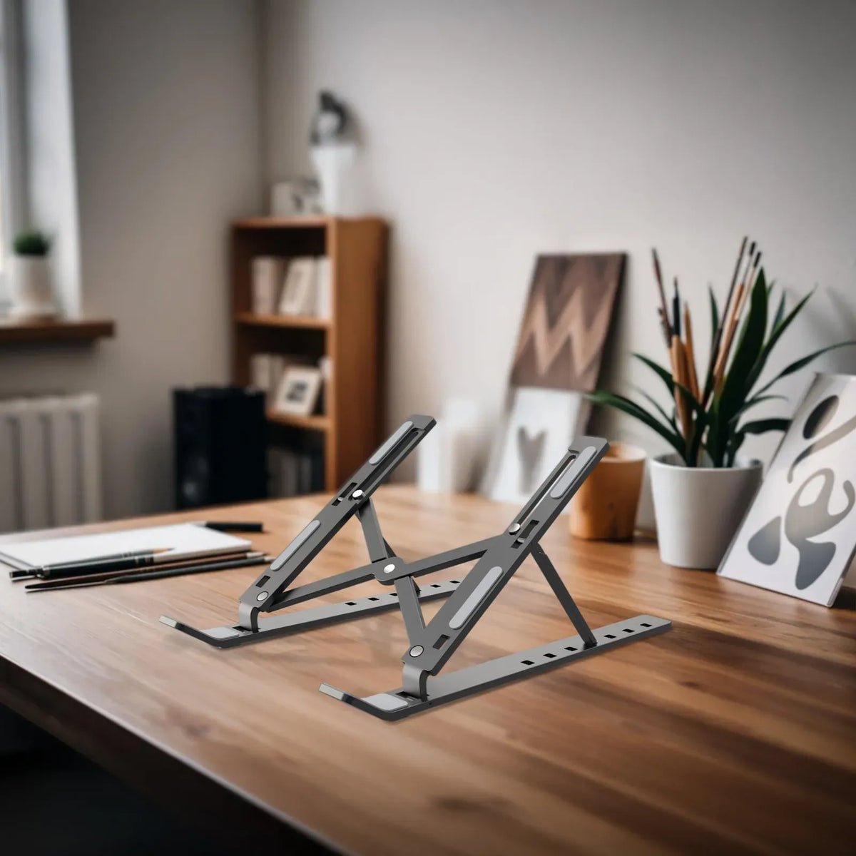 Green Lion X Foldable Laptop Stand Gray – image 6