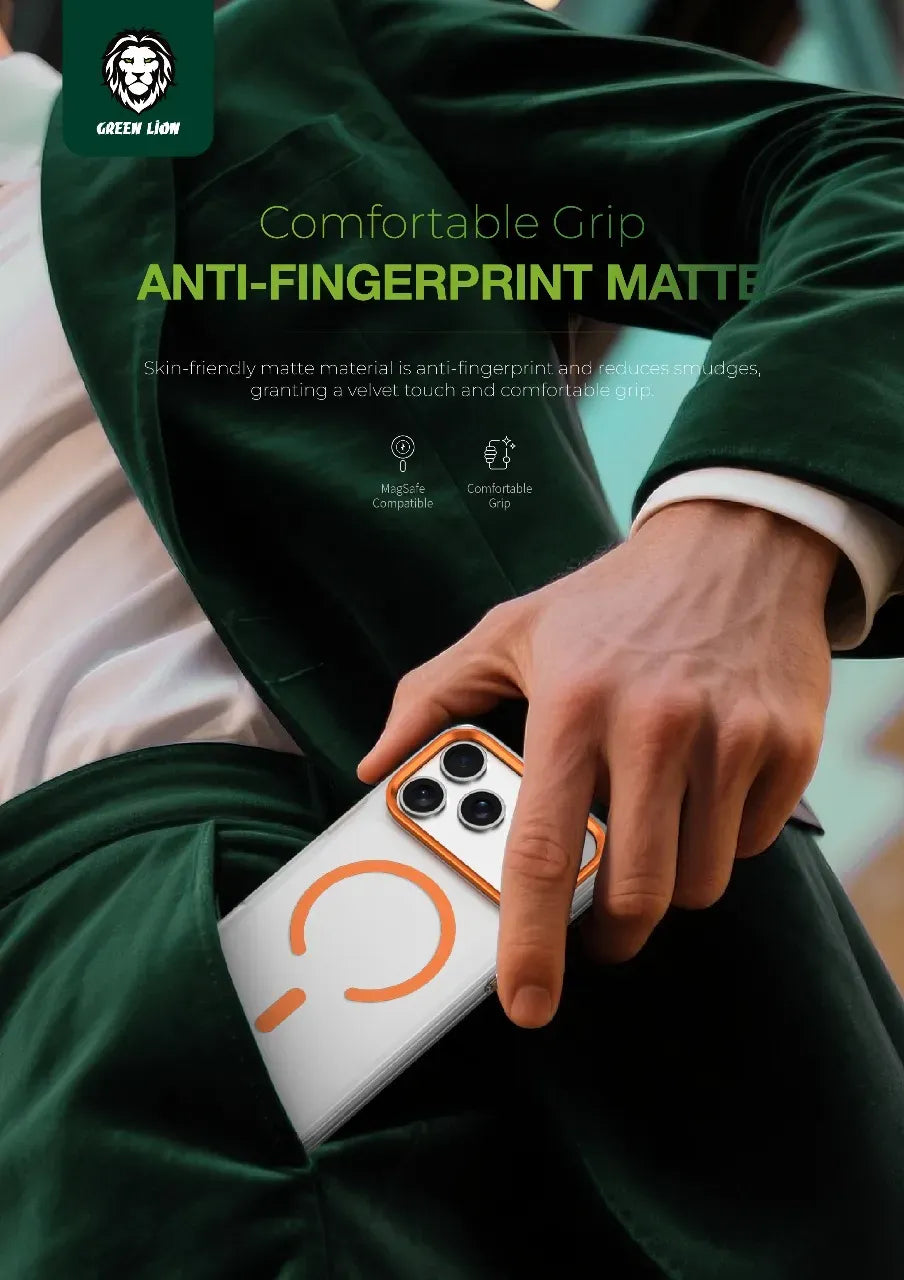 Green Lion Matte Mag Safe - Orange Titanium – image 4