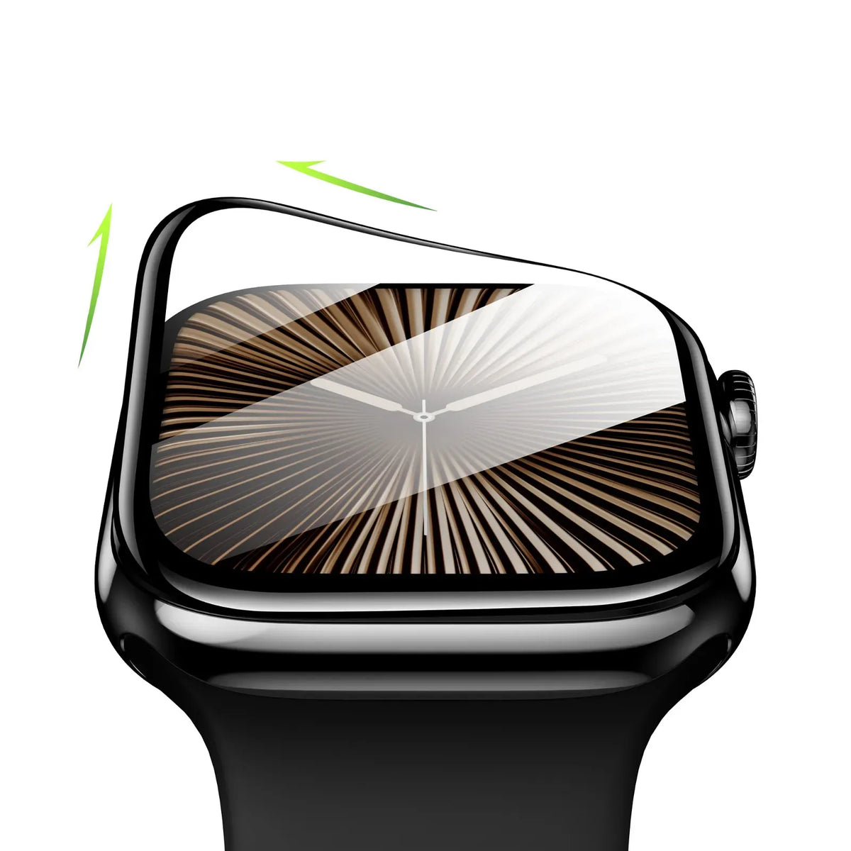 Green Lion 3 DScreen Protectorfor Apple Watch - Clear – image 8