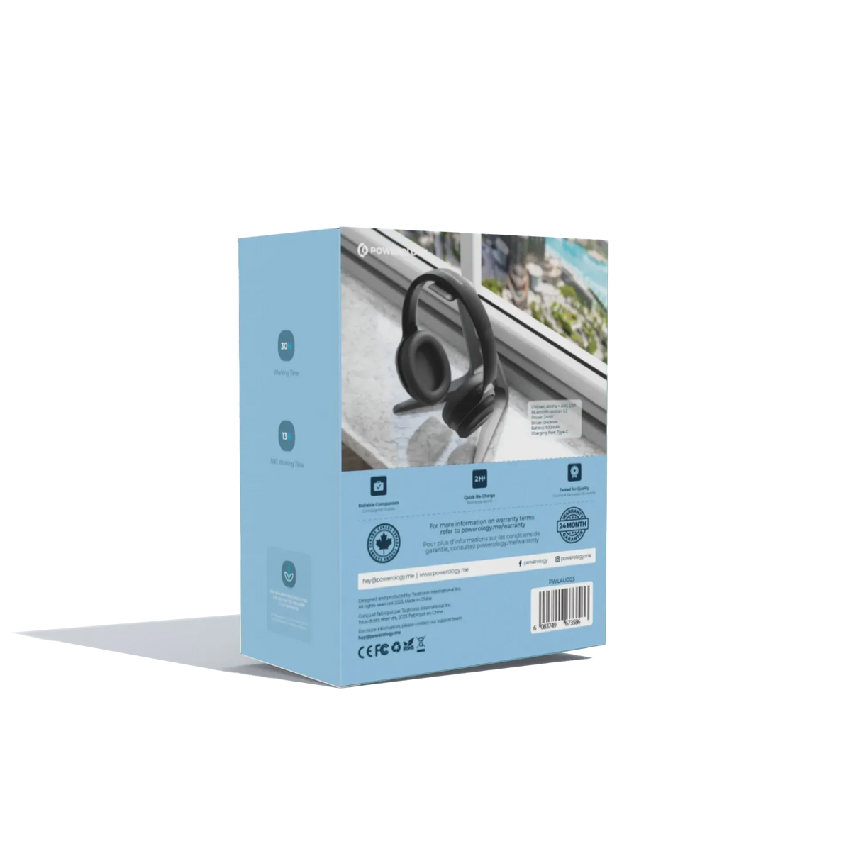 Powerology Noise Cancellation Headphones – image 11