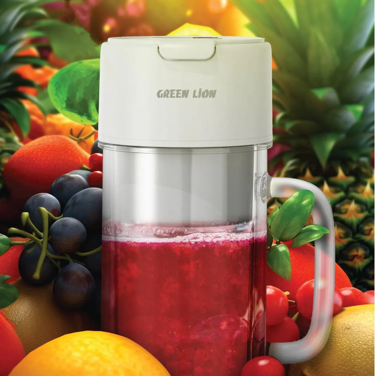 Green Lion Portable Blender Mug 2 White – image 4
