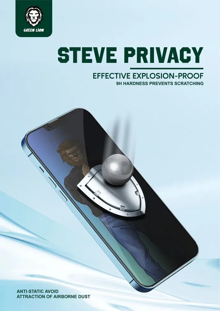 Green Lion 9h Steve Privacy Full Glass Screen Protector Iphone 11 – image 8