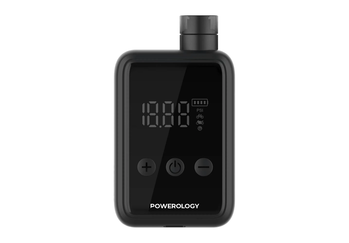 Powerology Super Compact Tire Inflator Black – image 2