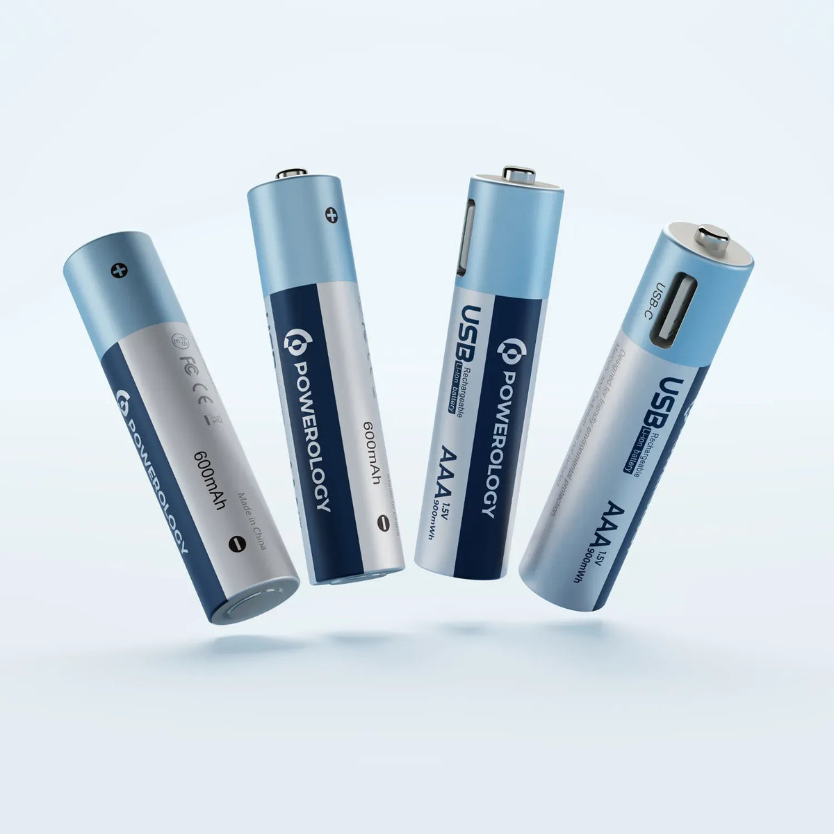 Powerology USB C Rechargeable Lithium Ion Aaa Battery – image 3
