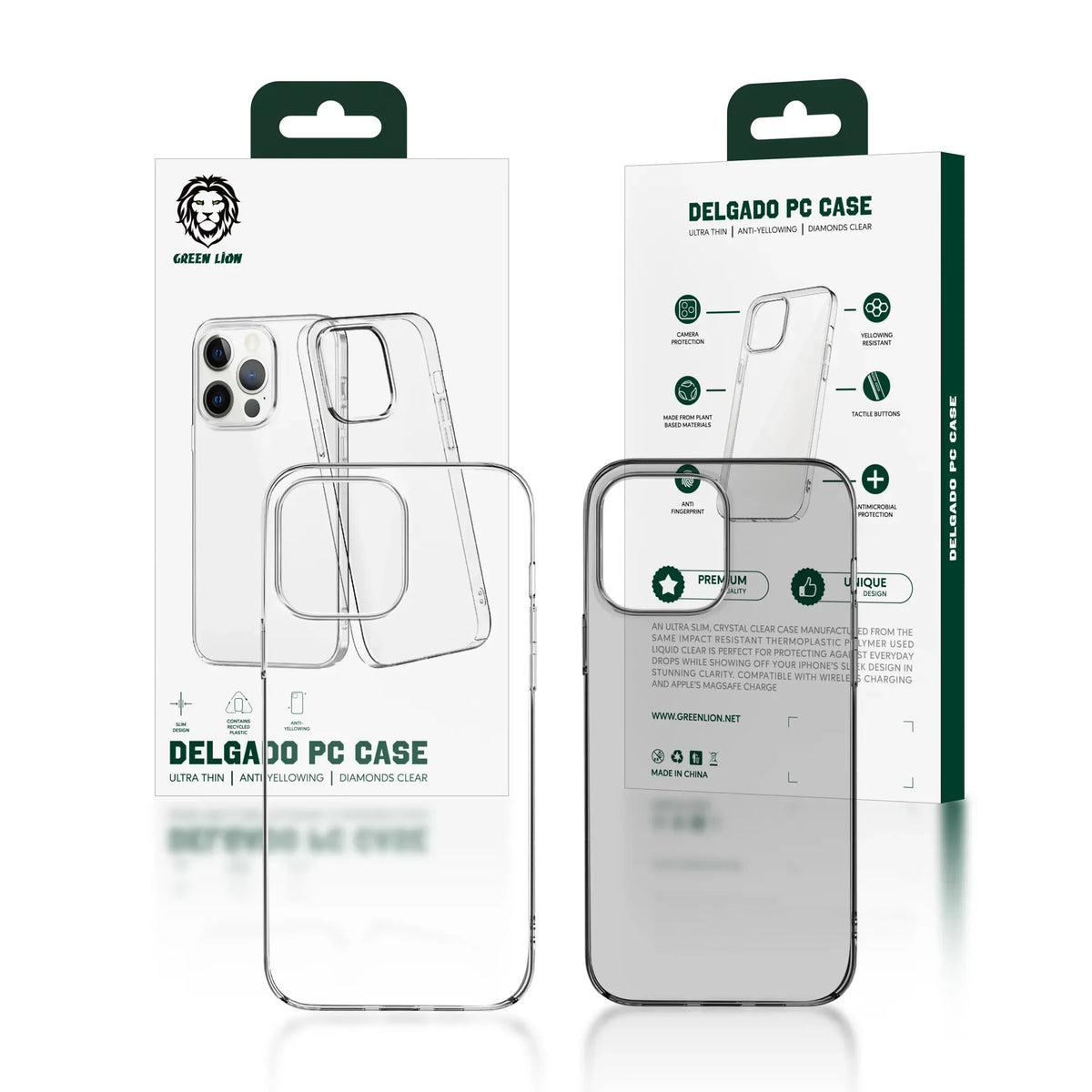 Green Lion Delgado PCCase - Clear – image 8