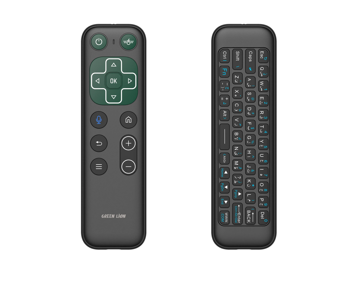 Green Lion Wireless Remote with Keyboardand Mouse - Black – image 8