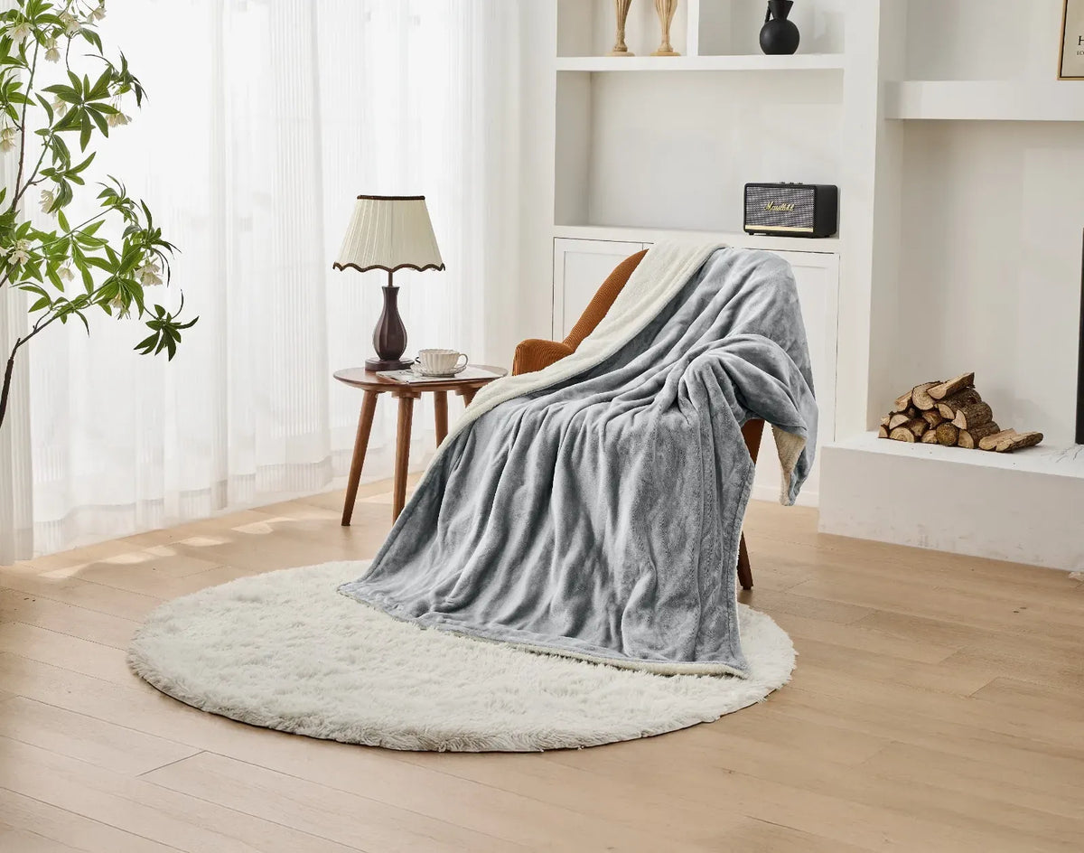 Green Lion Electric Blanket with Heating Function Gray – image 4