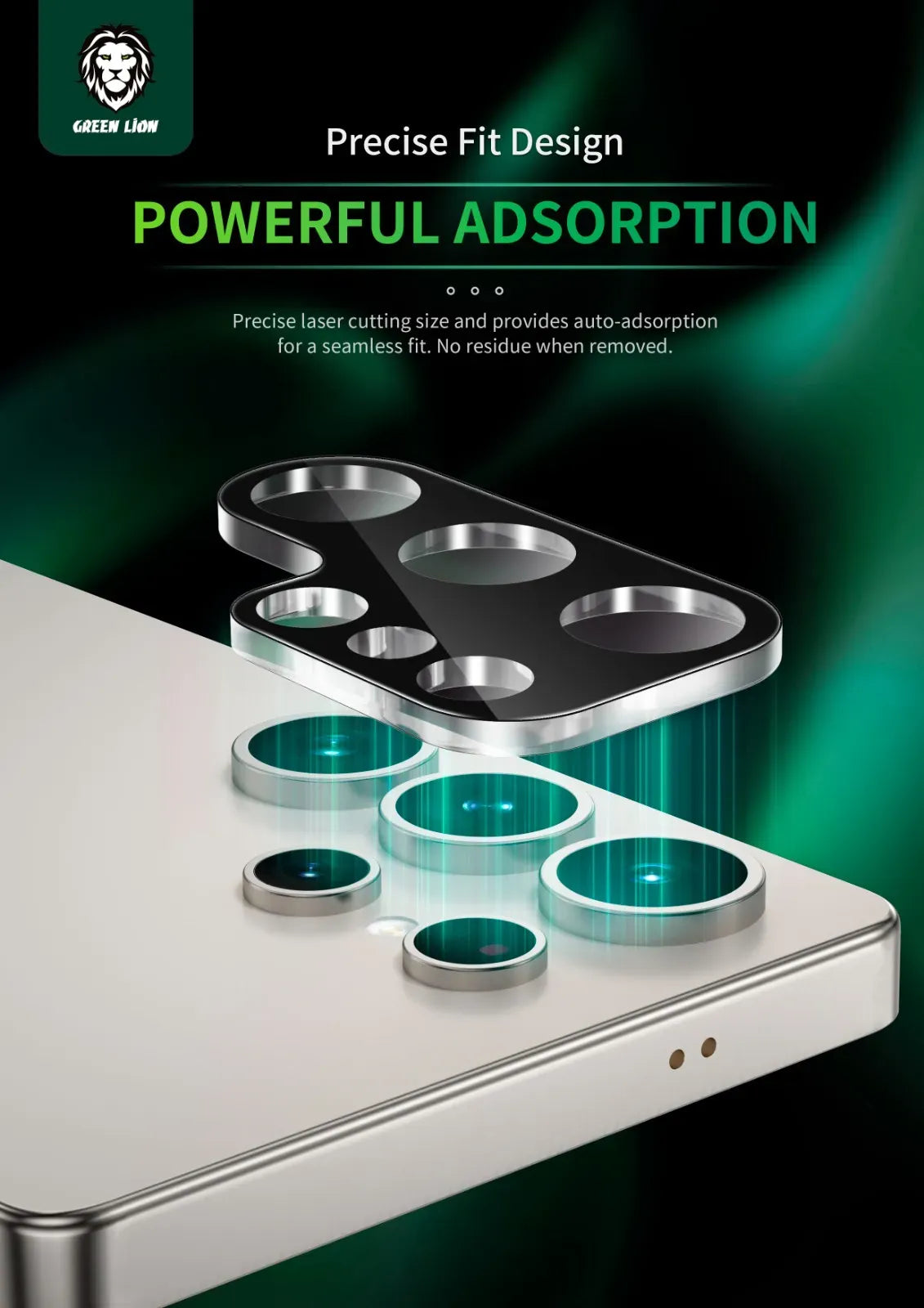 Green Lion Acrylic Lens Protector - Black – image 11