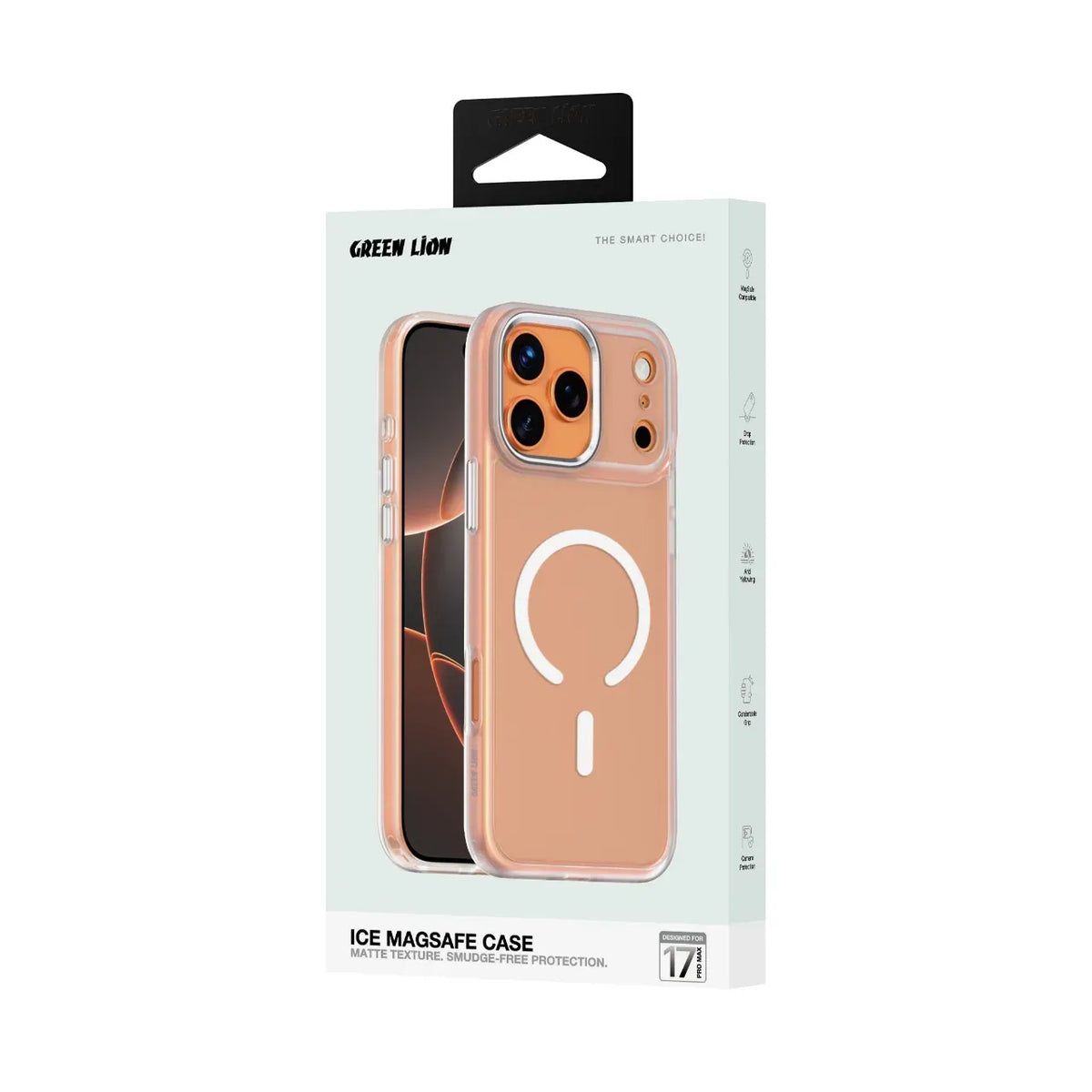 Green Lion Ice MagSafe Case - White – image 3