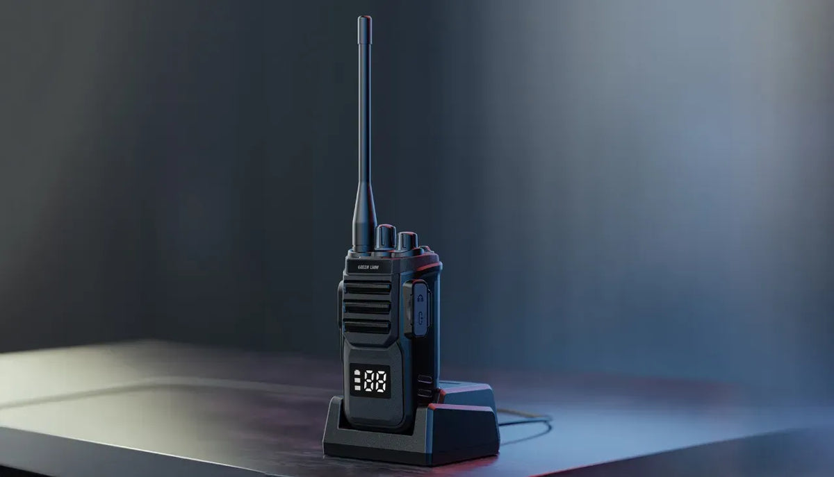Green Lion Gpx700 Walkie Talkie Black – image 2