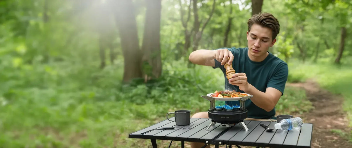 Green Lion Campcook Camping Stove Black – image 13