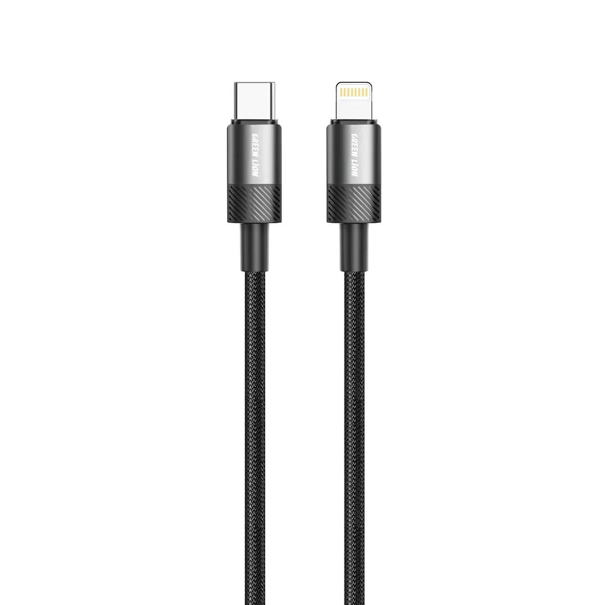 Green Lion Spark Cable USB C to Lightning Black – image 2