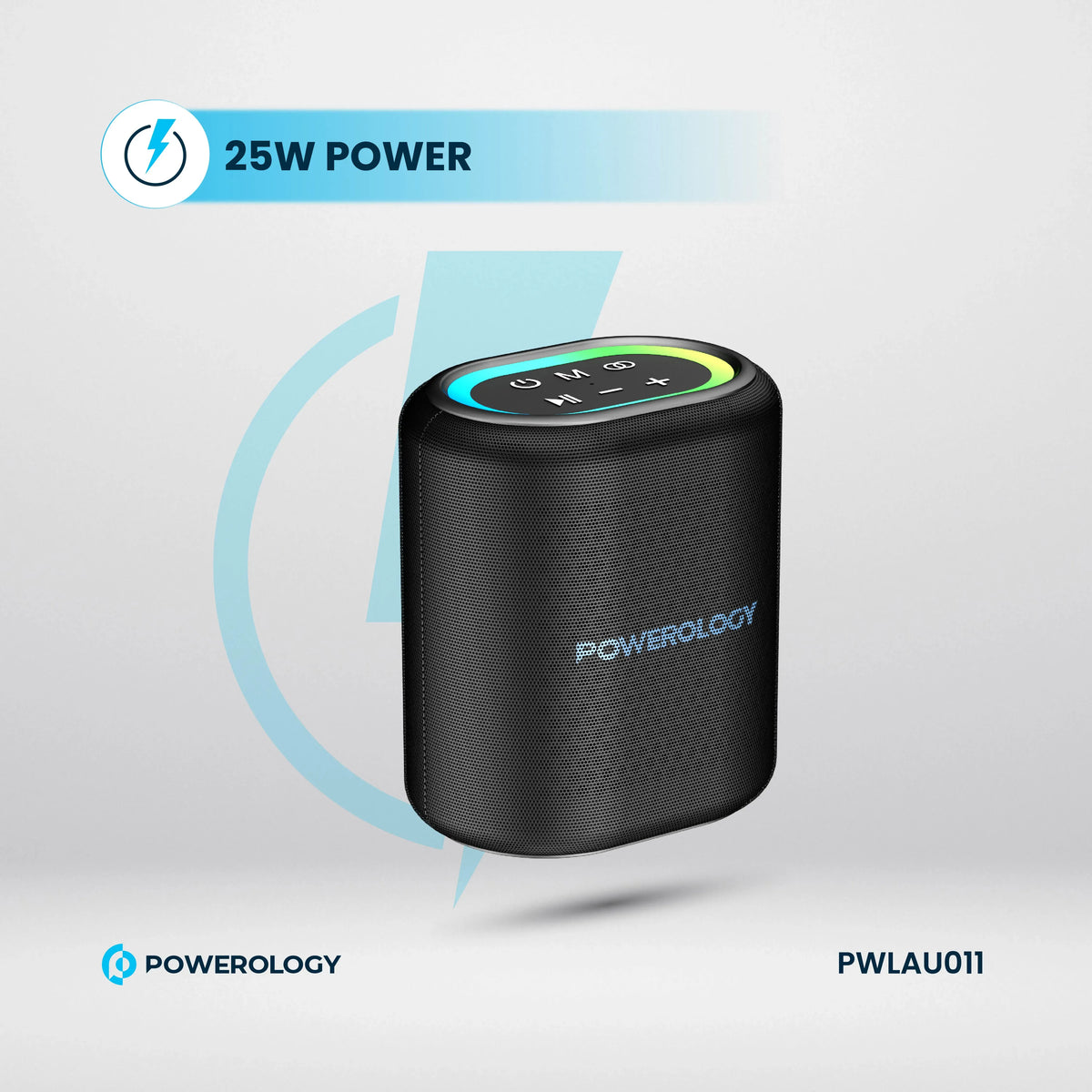 Powerology Portable Loud Speaker Black – image 12