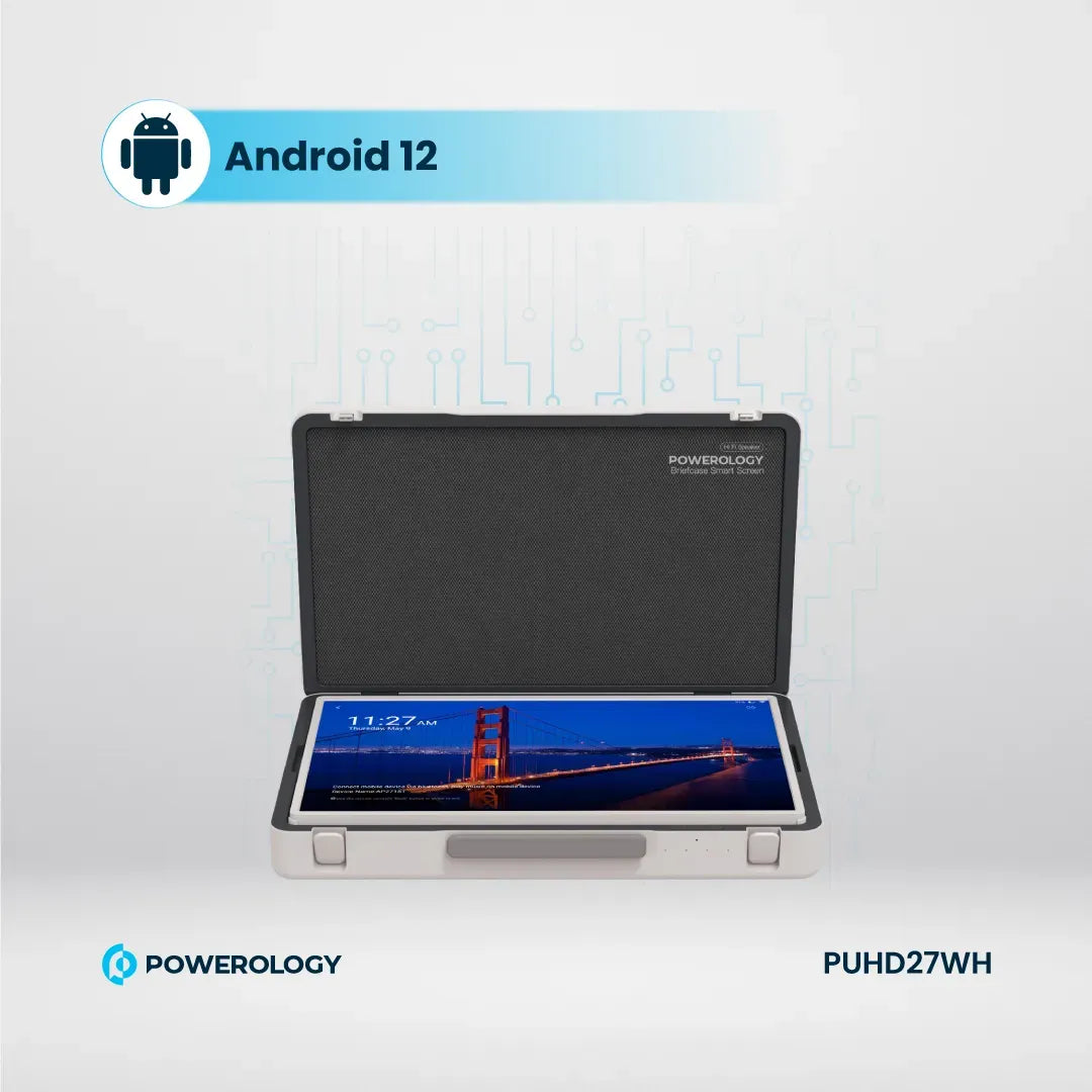 Powerology 27 Android Briefcase Display White – image 17
