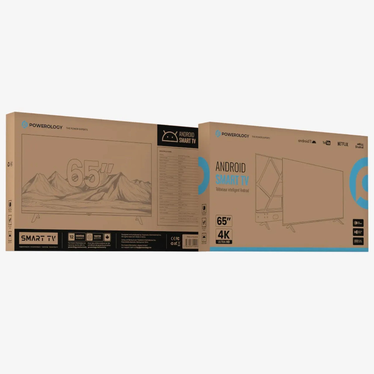 Powerology Android Smart TV 65 Black – image 21