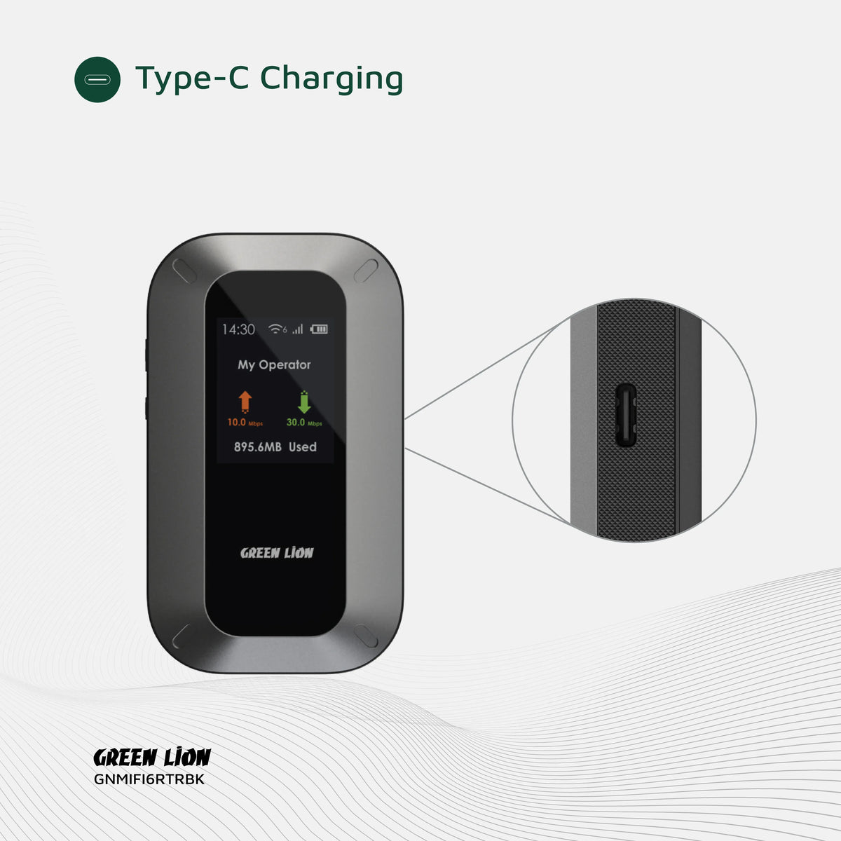 Green Lion Portable Mifi Router - Black – image 5