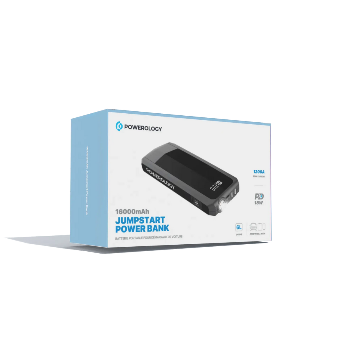 Powerology 16000mAh Jumpstart Power Bank – image 8