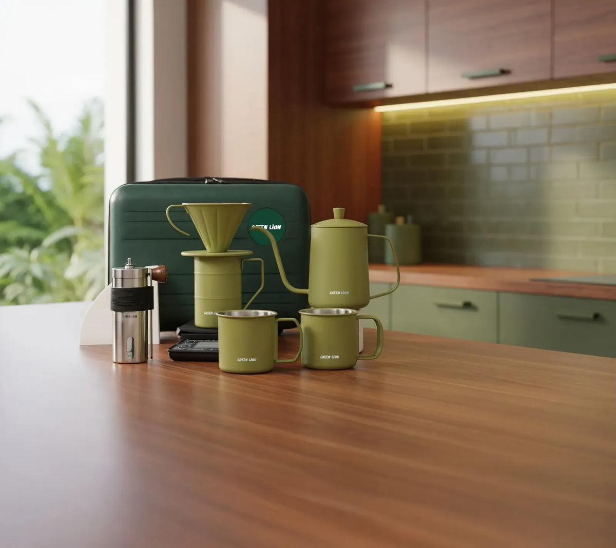 Green Lion V-60 PRO 7 in 1 Coffee Maker Set – image 9