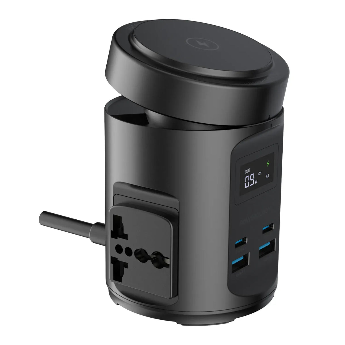 Powerology MagSafe Power Hub USB C Power Delivery and USB A QC 3 0 – image 5