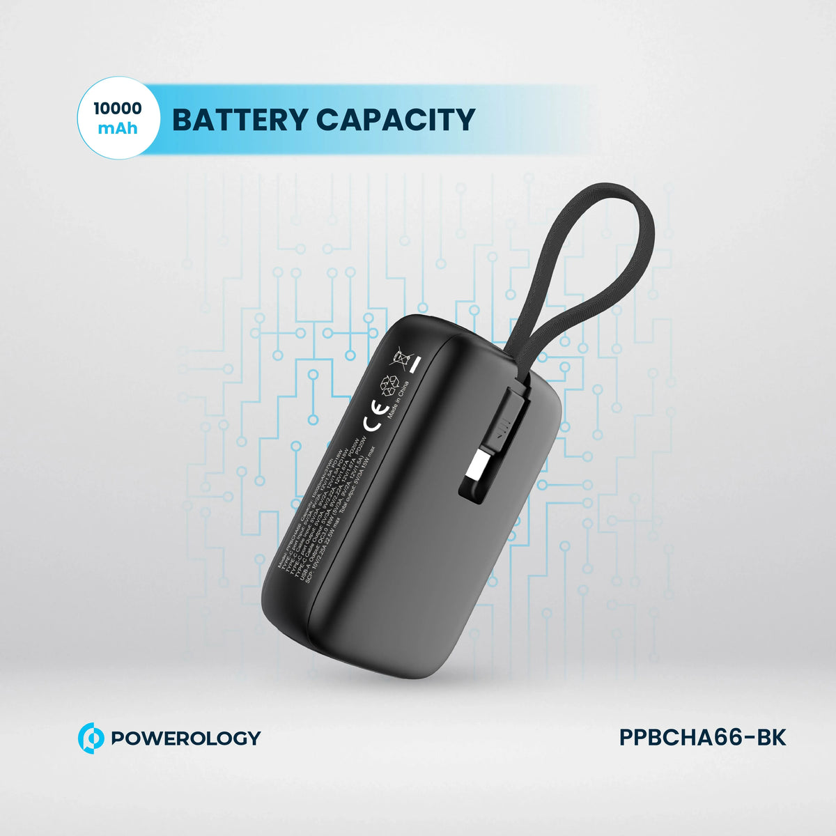 Powerology 10000 m Ah Power Bank - Black – image 15