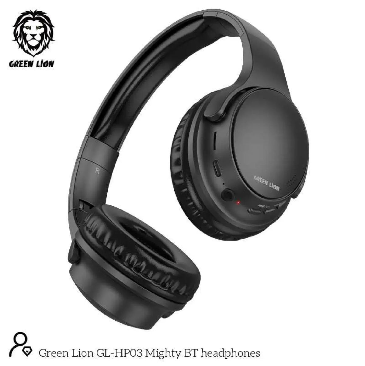 Green Lion Comfort Plus Headphone - Black – image 2