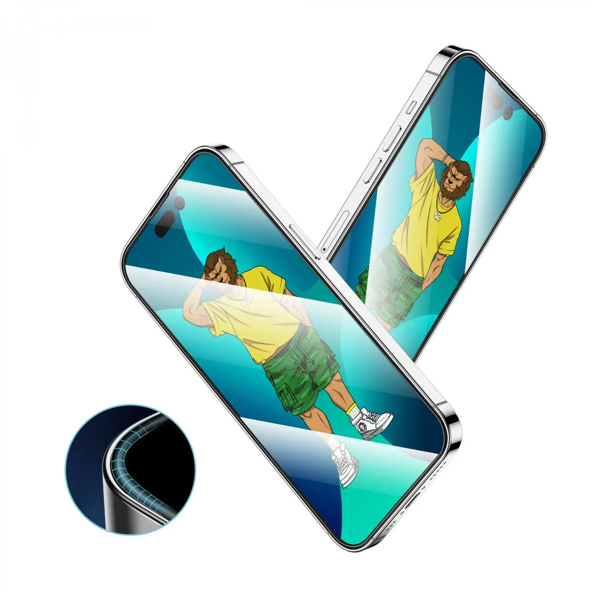 Green Lion 3 DSilicone Plus Screen Protector - Clear – image 4