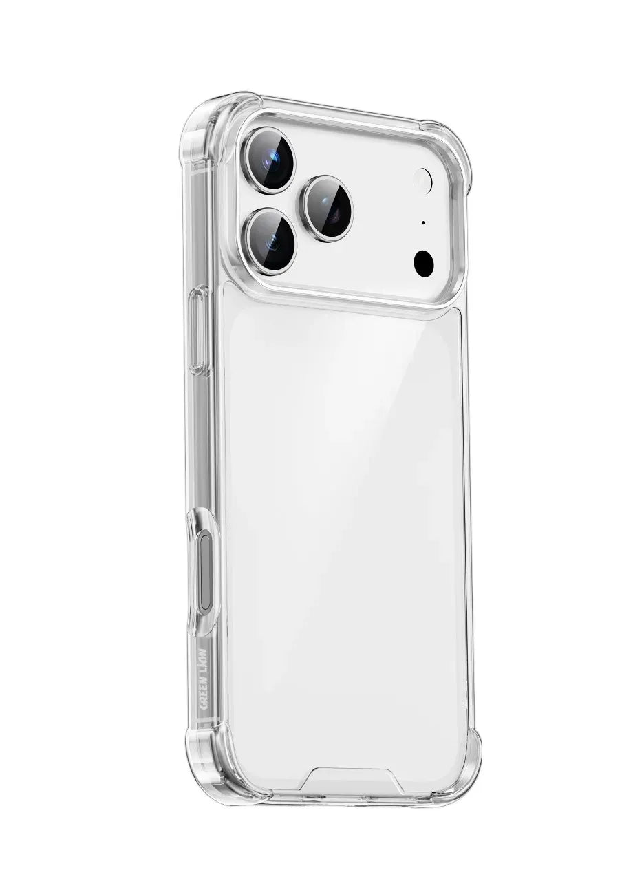 Green Lion Anti-Shock Case - Clear