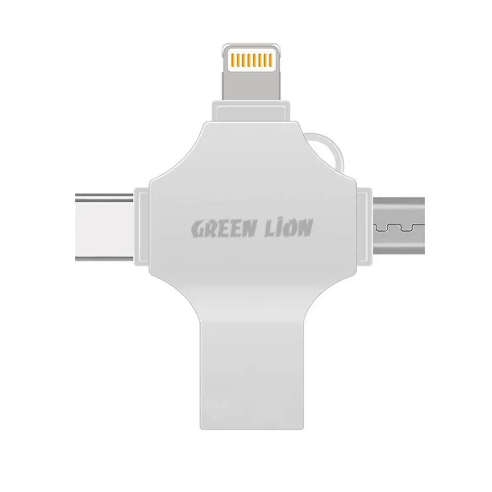 Green Lion 4 in 1 USB Flash Drive 256gb – image 3