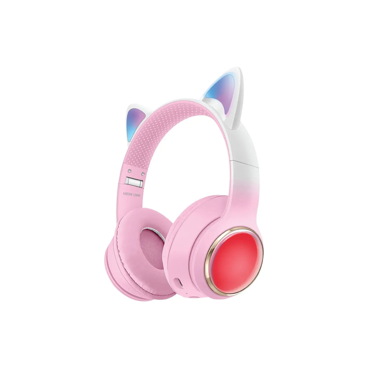 Green Lion GL-400 Kids Wireless Head Phone - Pink