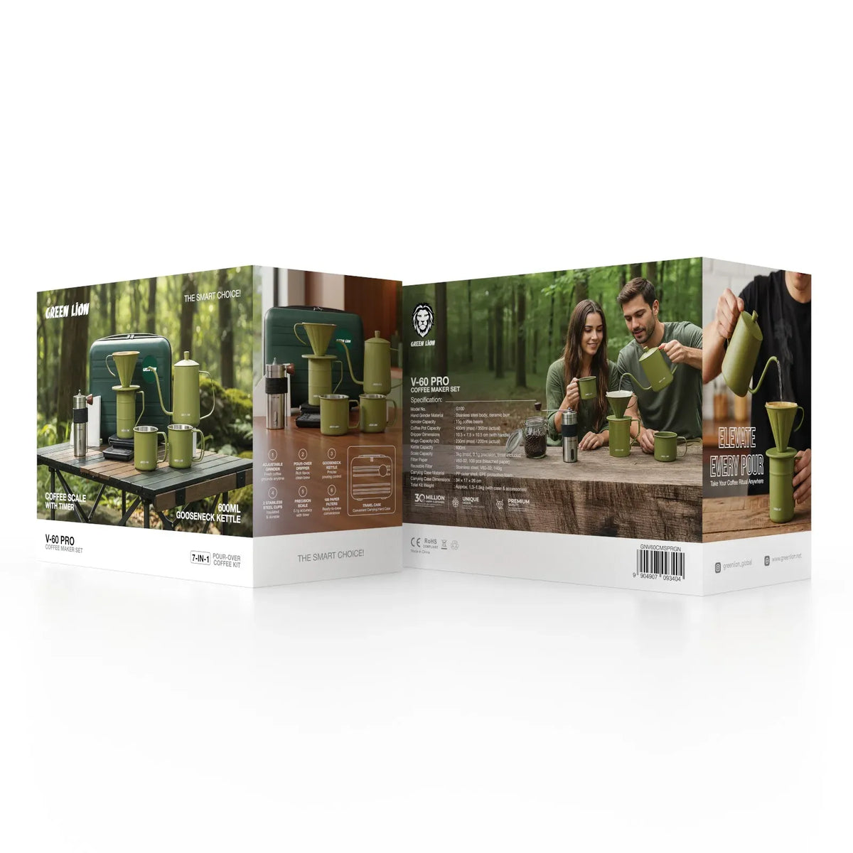 Green Lion V-60 PRO 7 in 1 Coffee Maker Set – image 11
