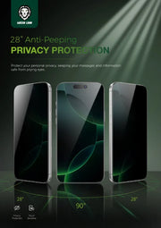 Green Lion Diego Pet Privacy Screen Protector - Black Edge/Privacy